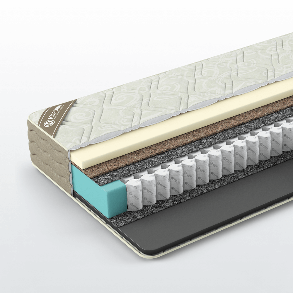 Матрас Linum «Memory» 80x200 см чехол Жаккард «Luxe» - купить по низкой цене